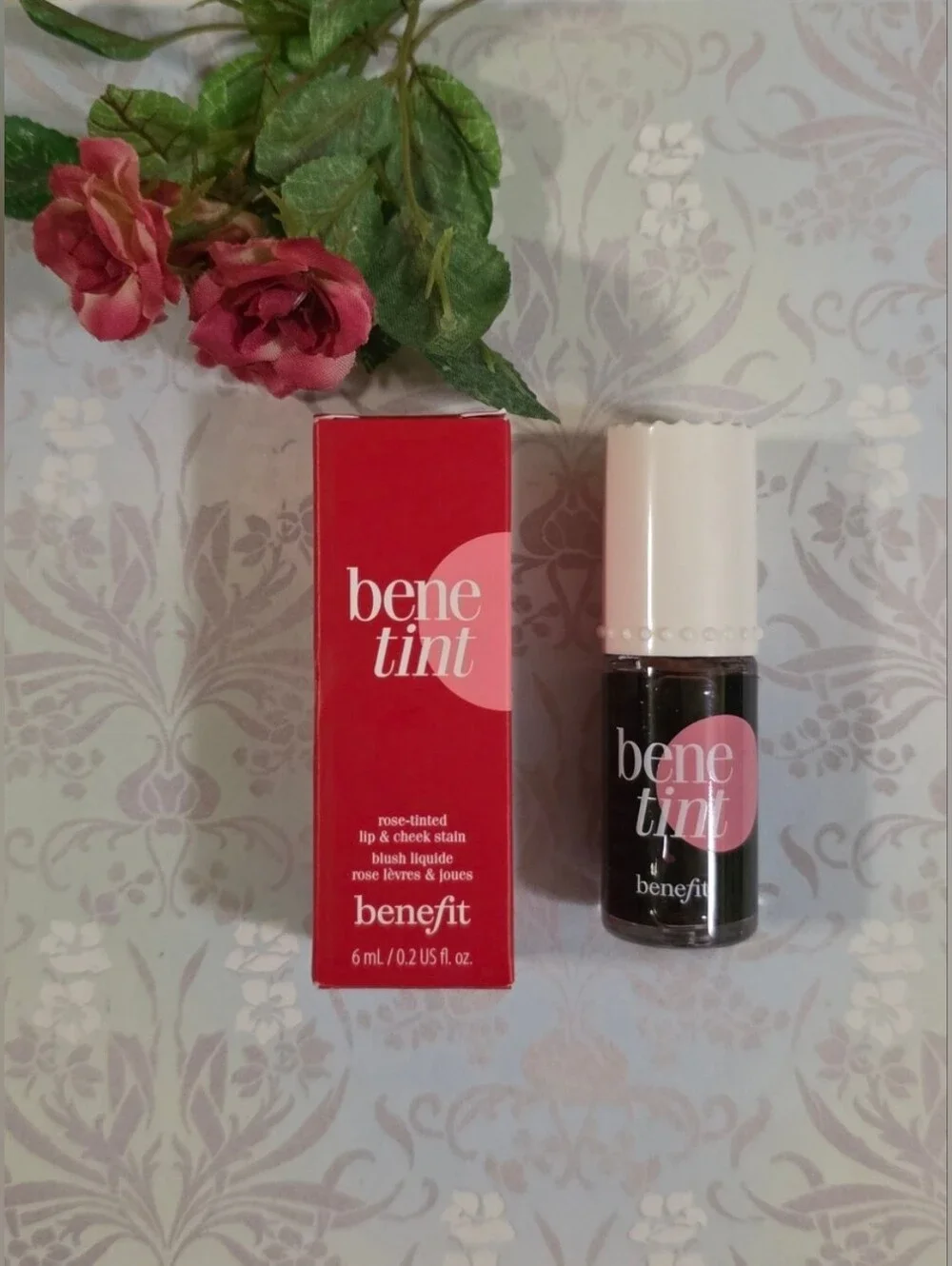 BNIB Benefit Cosmetics  Benetint Rose-Tinted Lip & Cheek Stain in Rose!